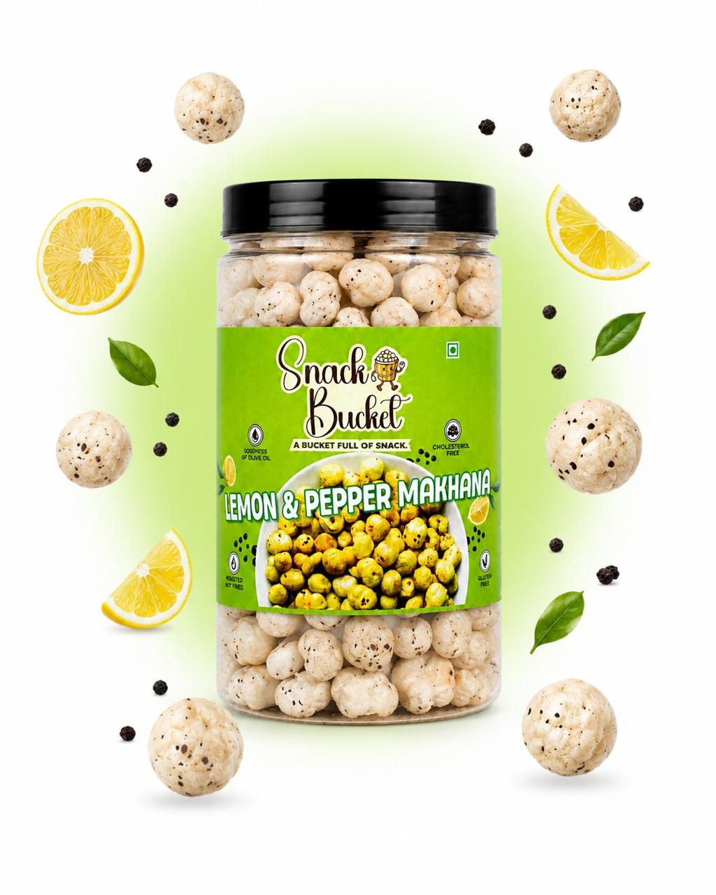 Lemon and Pepper Makhana
